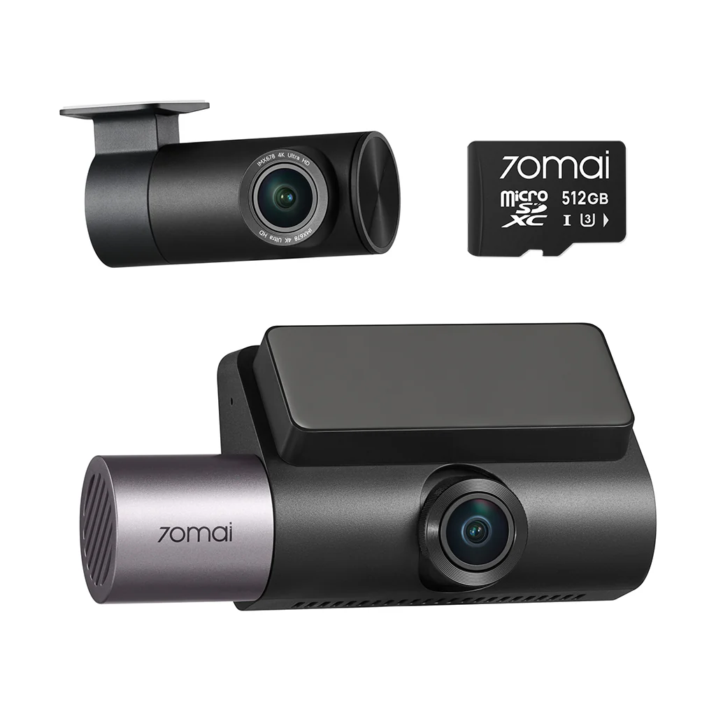 70mai Dash Cam 4K T800 3-Channel w/ Dual 4K, STARVIS 2 IMX678, HDR Night Vision, AI Detection, Emergency Record, 4G LTE & Supercapacitor - Image 19