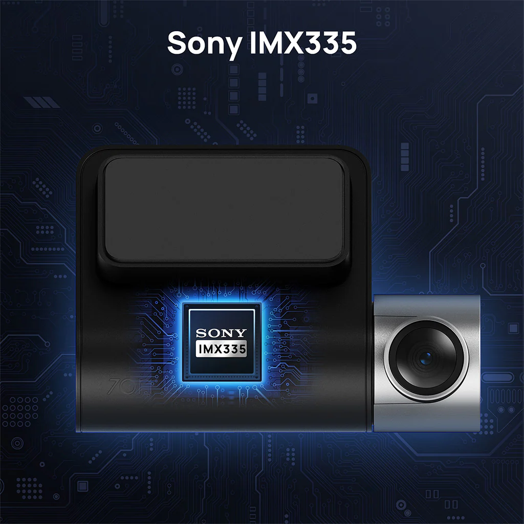 70mai Dash Cam A500S 2.7K HD with 2-Inch Screen & Dual-Channel Supported - Image 4