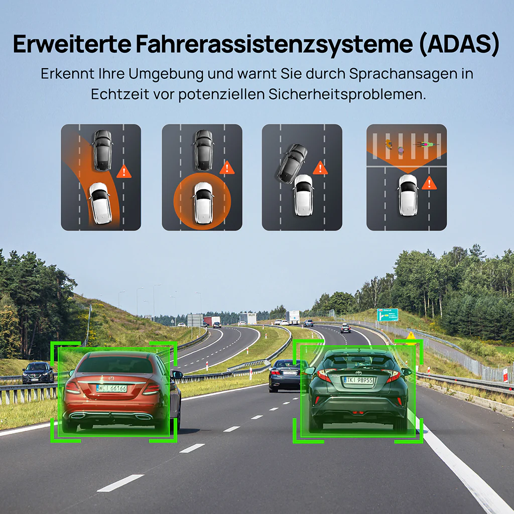 70mai Dash Cam A510 2.7K HD with Sony STARVIS 2, 4G LTE & Dual HDR Supported - Image 10