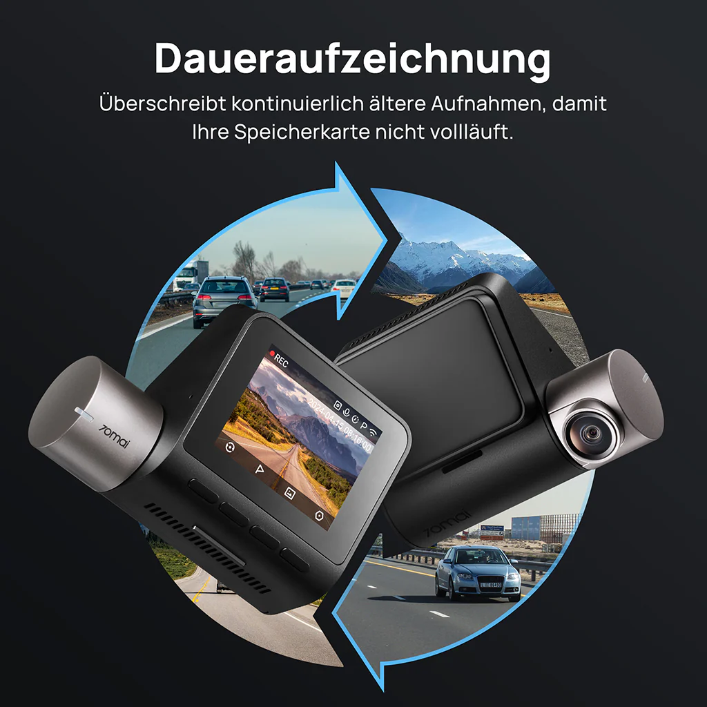70mai Dash Cam A510 2.7K HD with Sony STARVIS 2, 4G LTE & Dual HDR Supported - Image 7