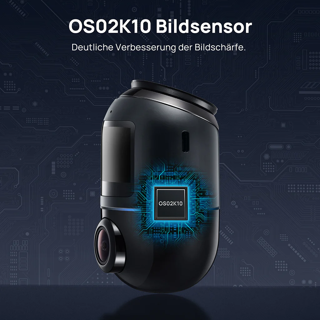 70mai Dash Cam Omni 360° Full View with Built-In eMMC, AI Detection & 4G LTE Supported - Image 5