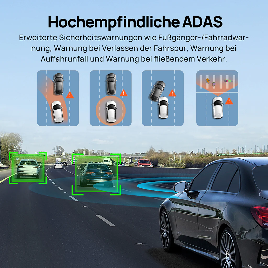 70mai Dash Cam Omni 360° Full View with Built-In eMMC, AI Detection & 4G LTE Supported - Image 9